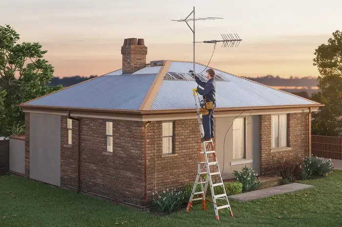 TV antenna repair in Morley for weak signal and reception faults